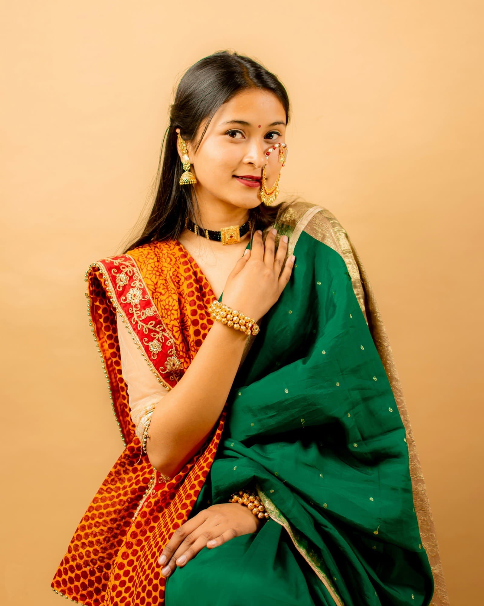 Anika Banarasi Silk Saree